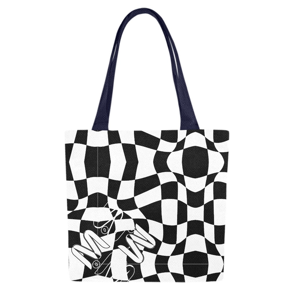 ModiToon Daily Canvas Tote Bag Set of 4