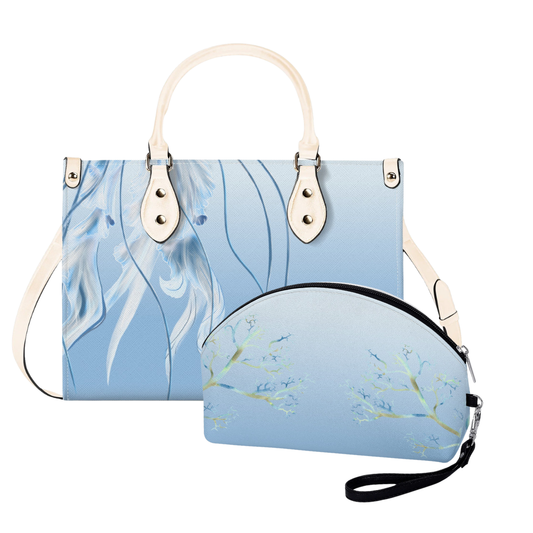 ModiToon Premium BloomYourDay Tote bag + Pouch Set | 모디툰 프리미엄 피우리 토트백 + 파우치 세트