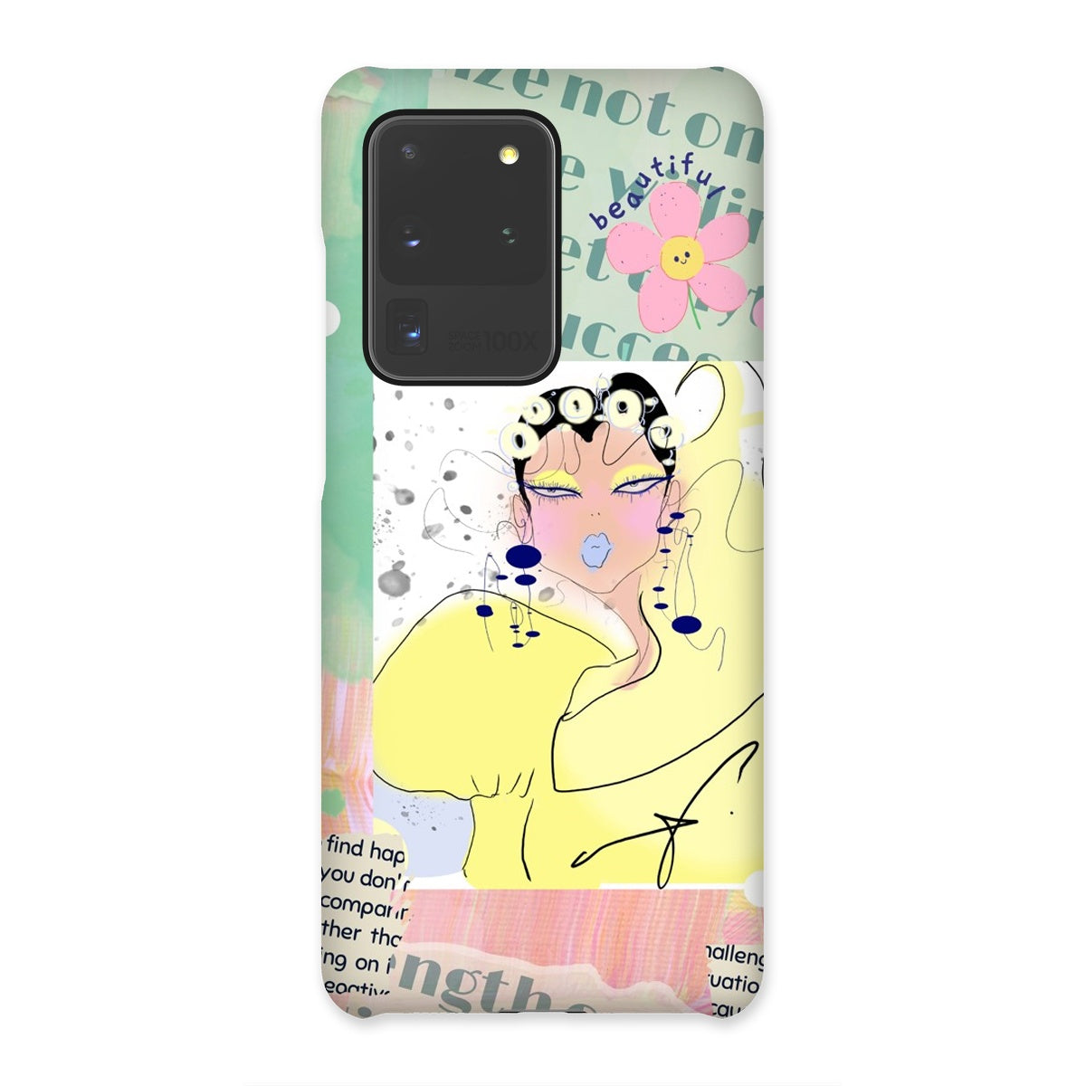 Bloom Your Day Snap Phone Case