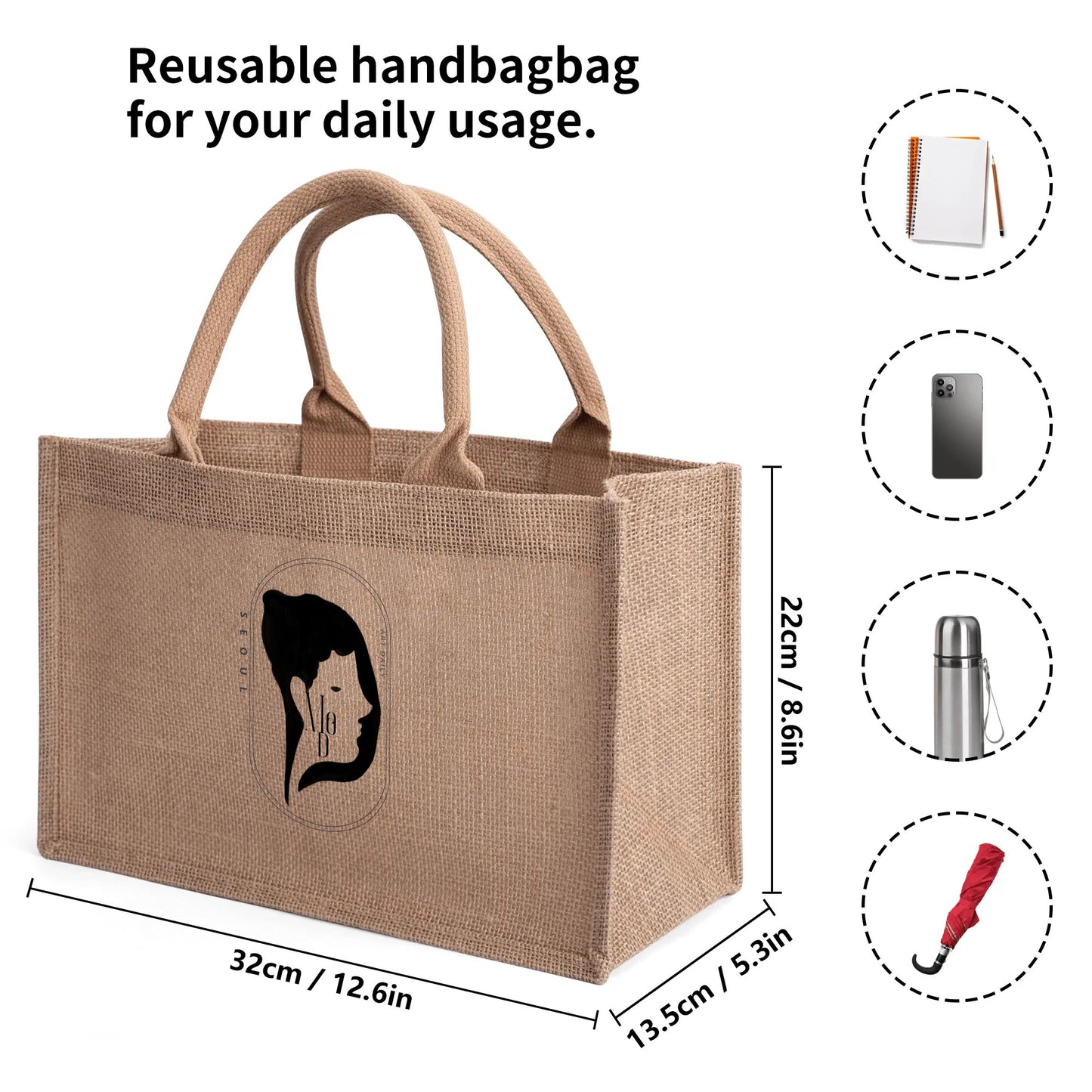 Eco-shopping tote Bag