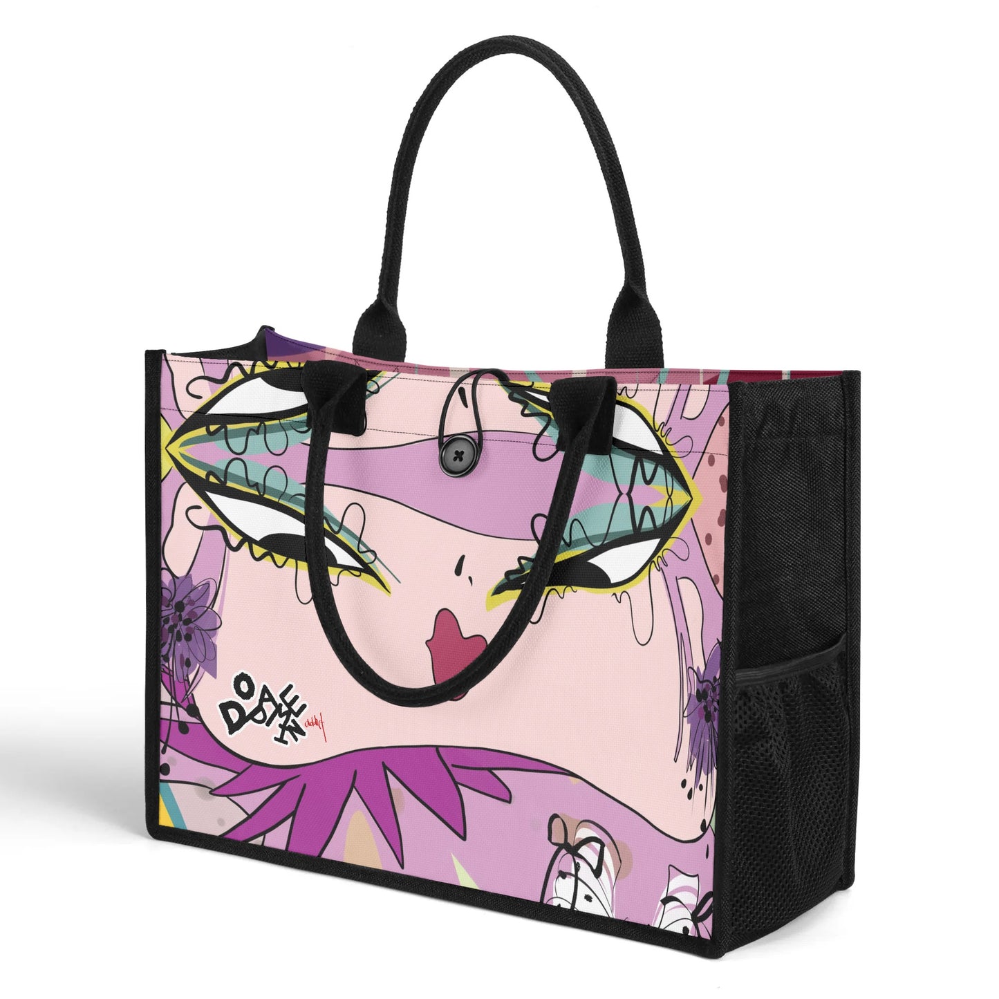 Canvas tote Art Daily [Dopamine addcit - shoes lover]