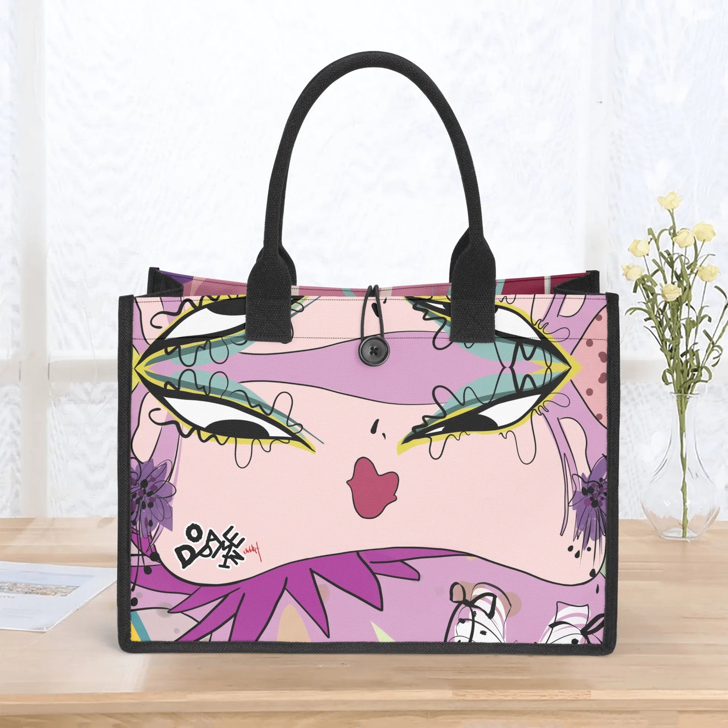 Canvas tote Art Daily [Dopamine addcit - shoes lover]