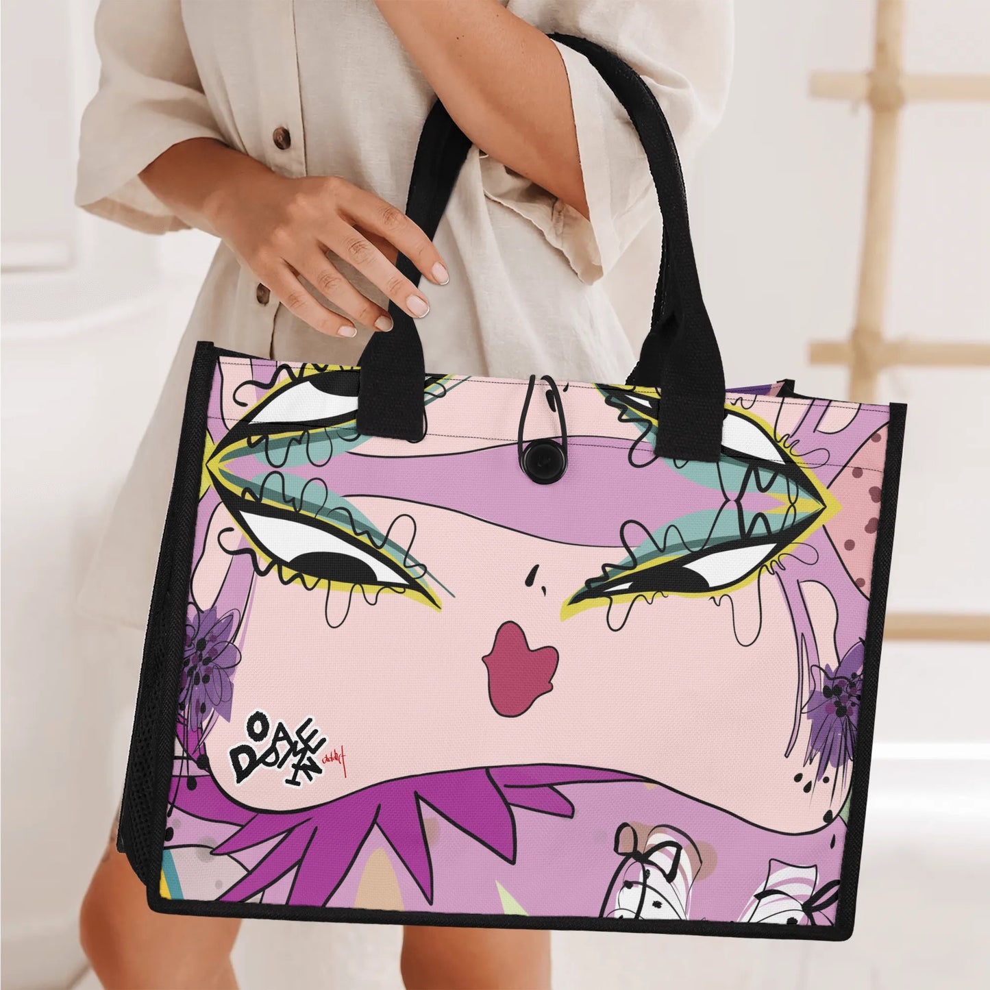 Canvas tote Art Daily [Dopamine addcit - shoes lover]