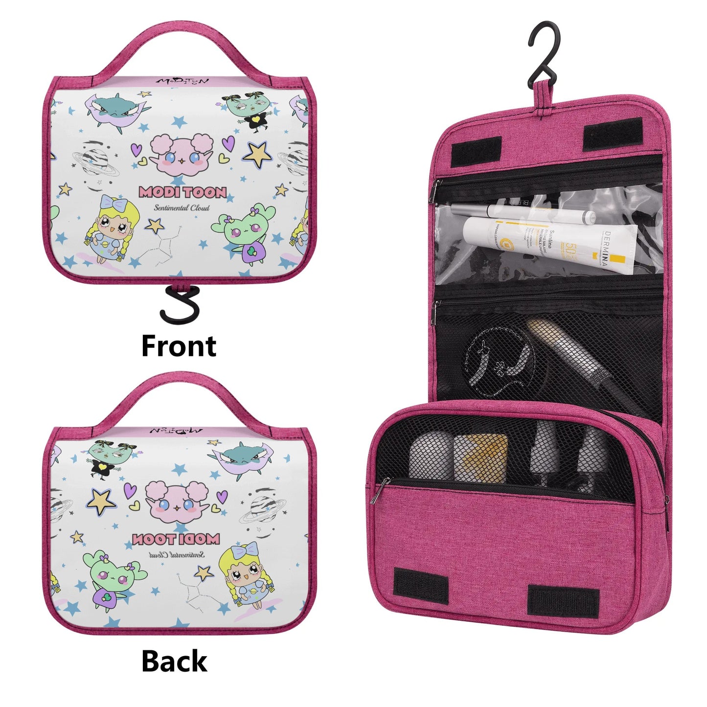 ModiToon Toiletry Cosmetic Travel Bag