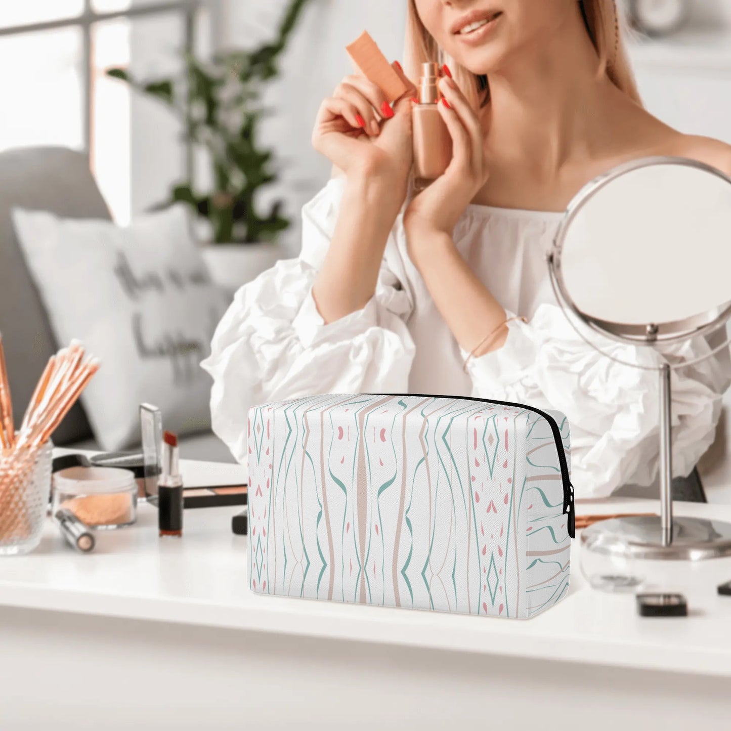 MODITOON Flow PU Cosmetic Bag