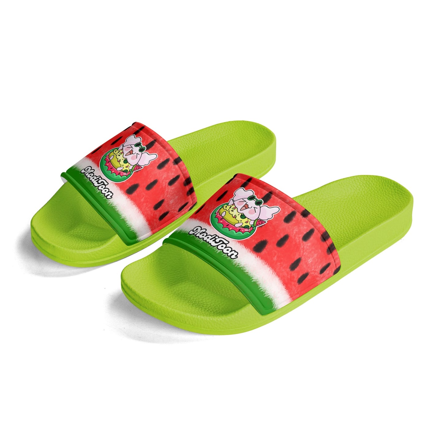 ModiToon Watermelon Colorful Sandals | 모디툰 수박 컬러풀 슬리퍼