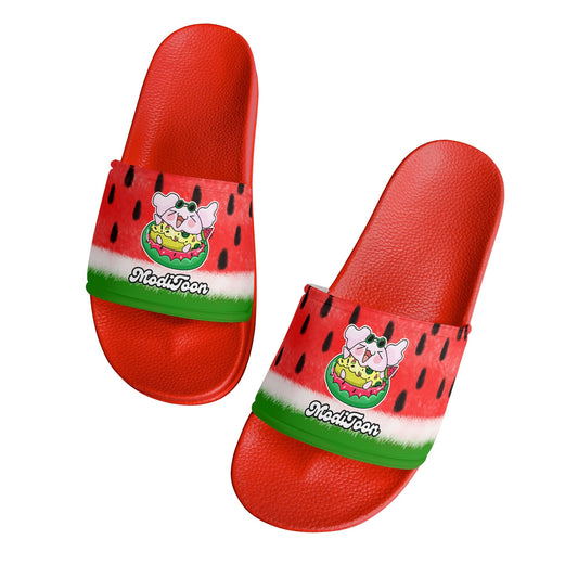 ModiToon Watermelon Colorful Sandals | 모디툰 수박 컬러풀 슬리퍼