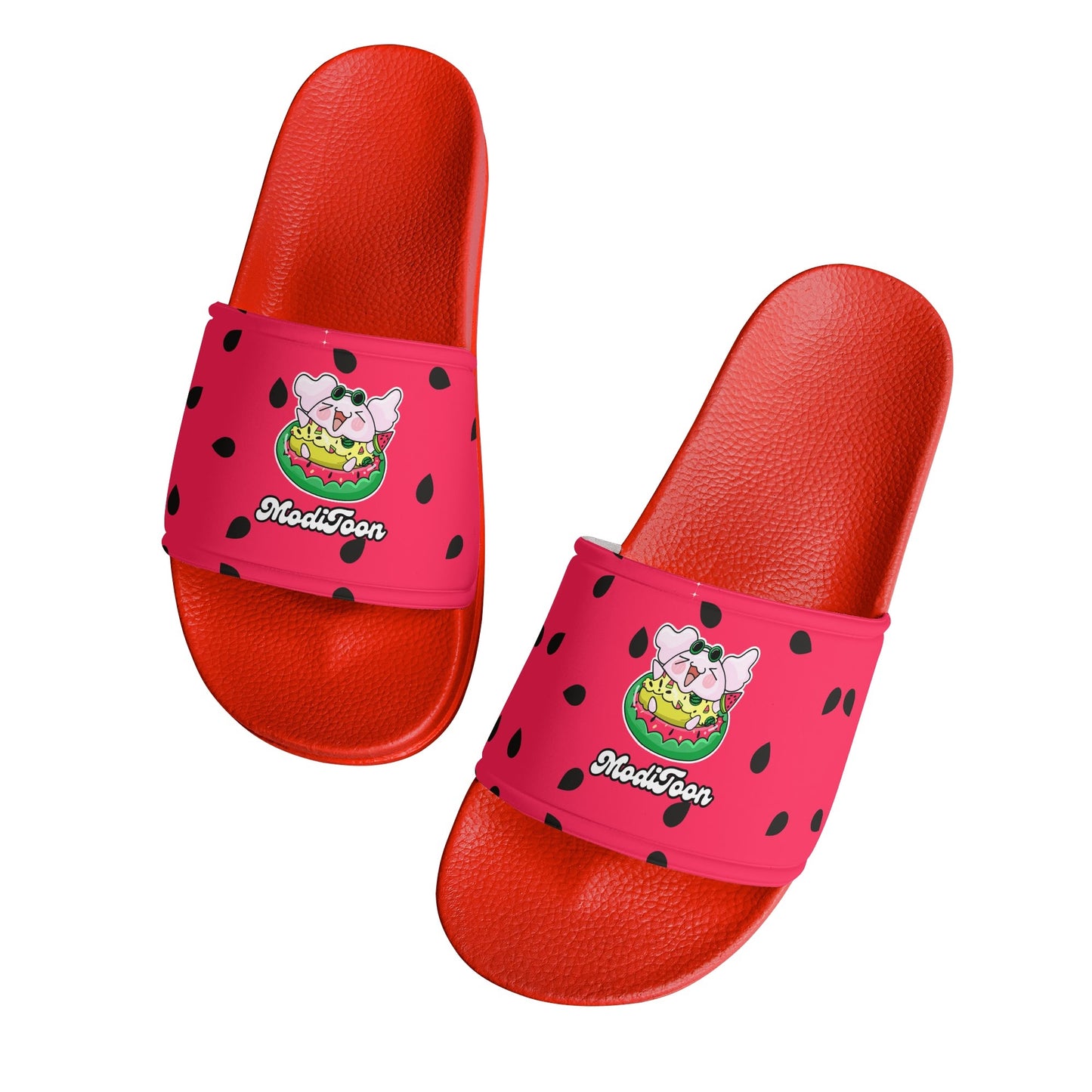 ModiToon Watermelon Colorful House Slippers | 모디툰 수박씨 컬러풀 슬리퍼