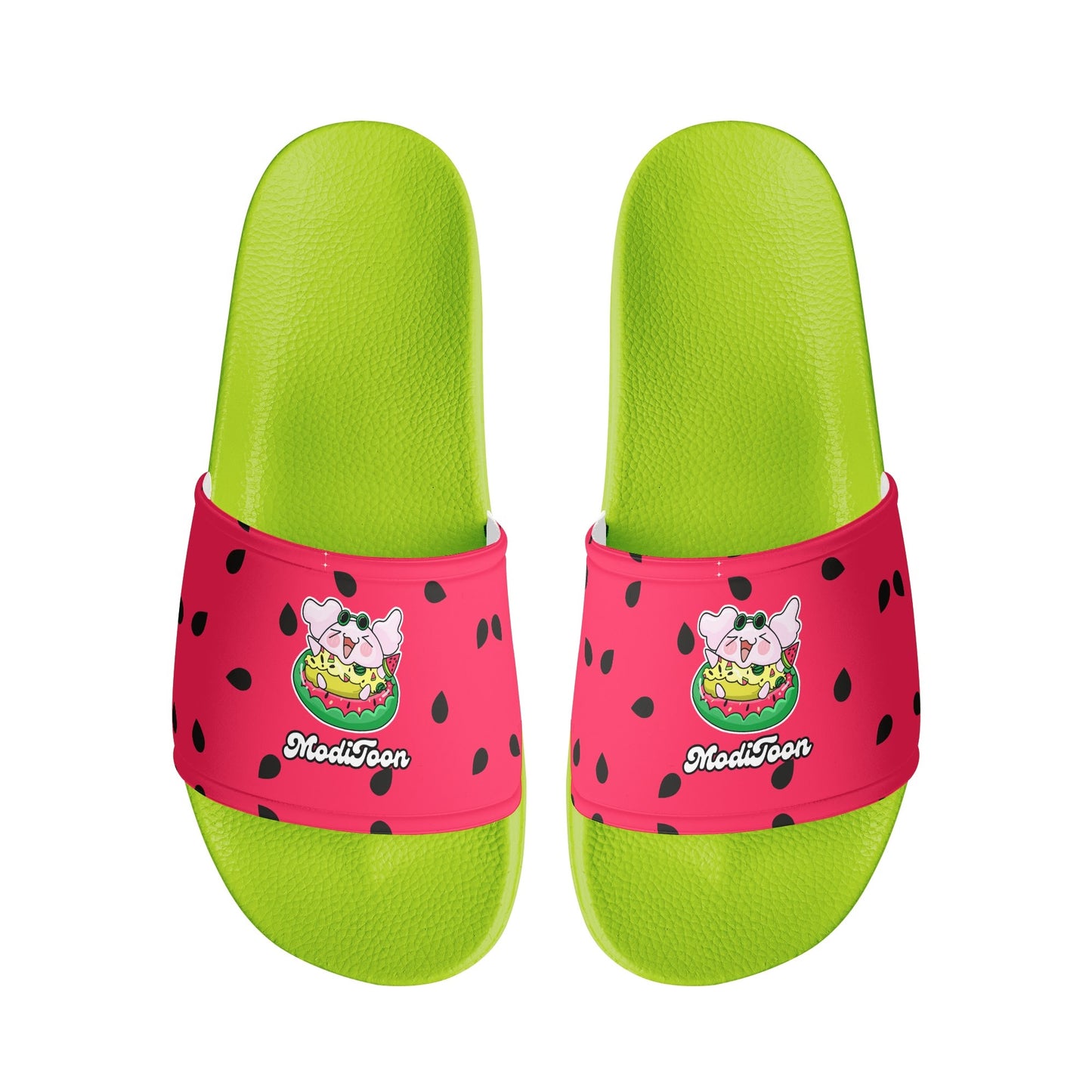 ModiToon Watermelon Colorful House Slippers | 모디툰 수박씨 컬러풀 슬리퍼