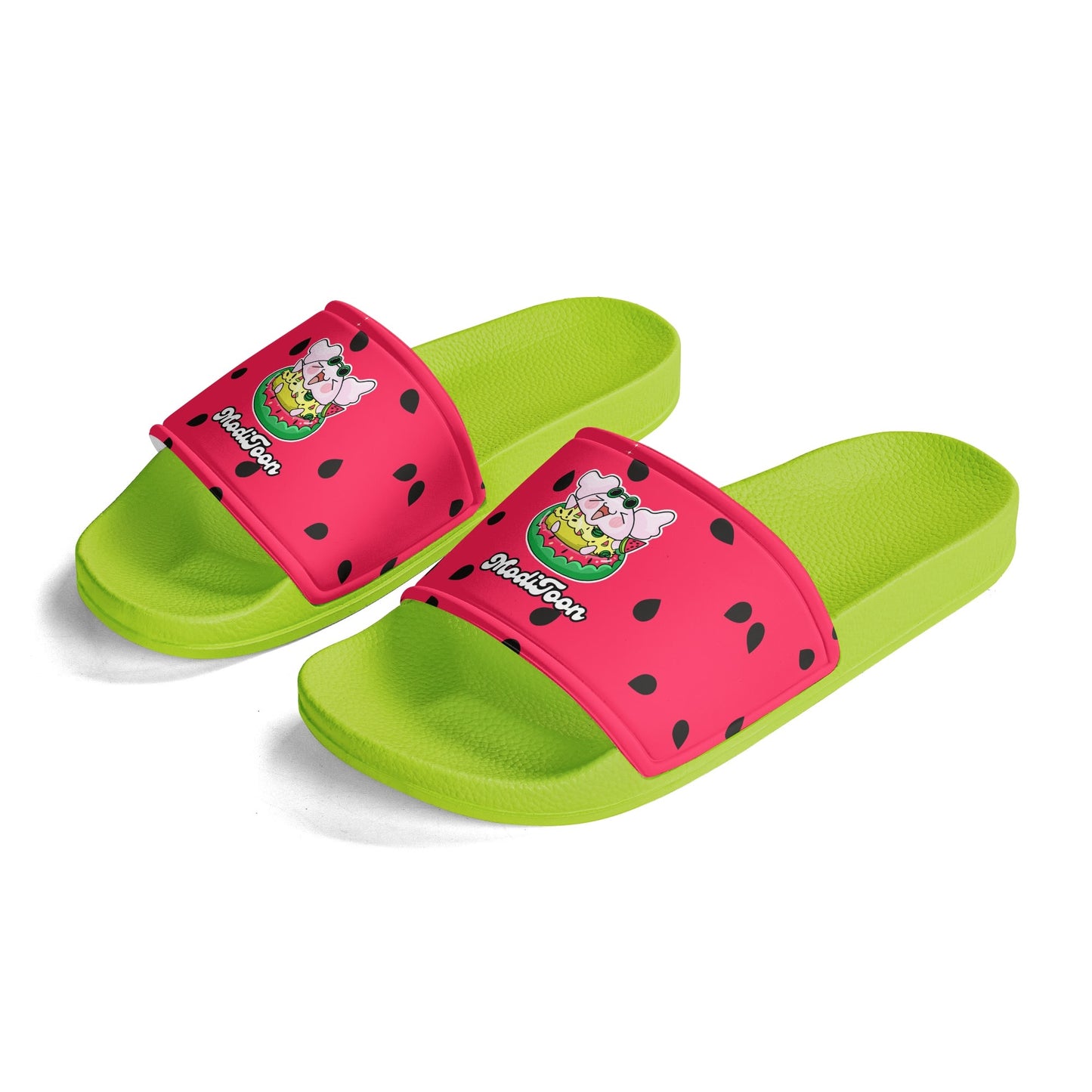 ModiToon Watermelon Colorful House Slippers | 모디툰 수박씨 컬러풀 슬리퍼