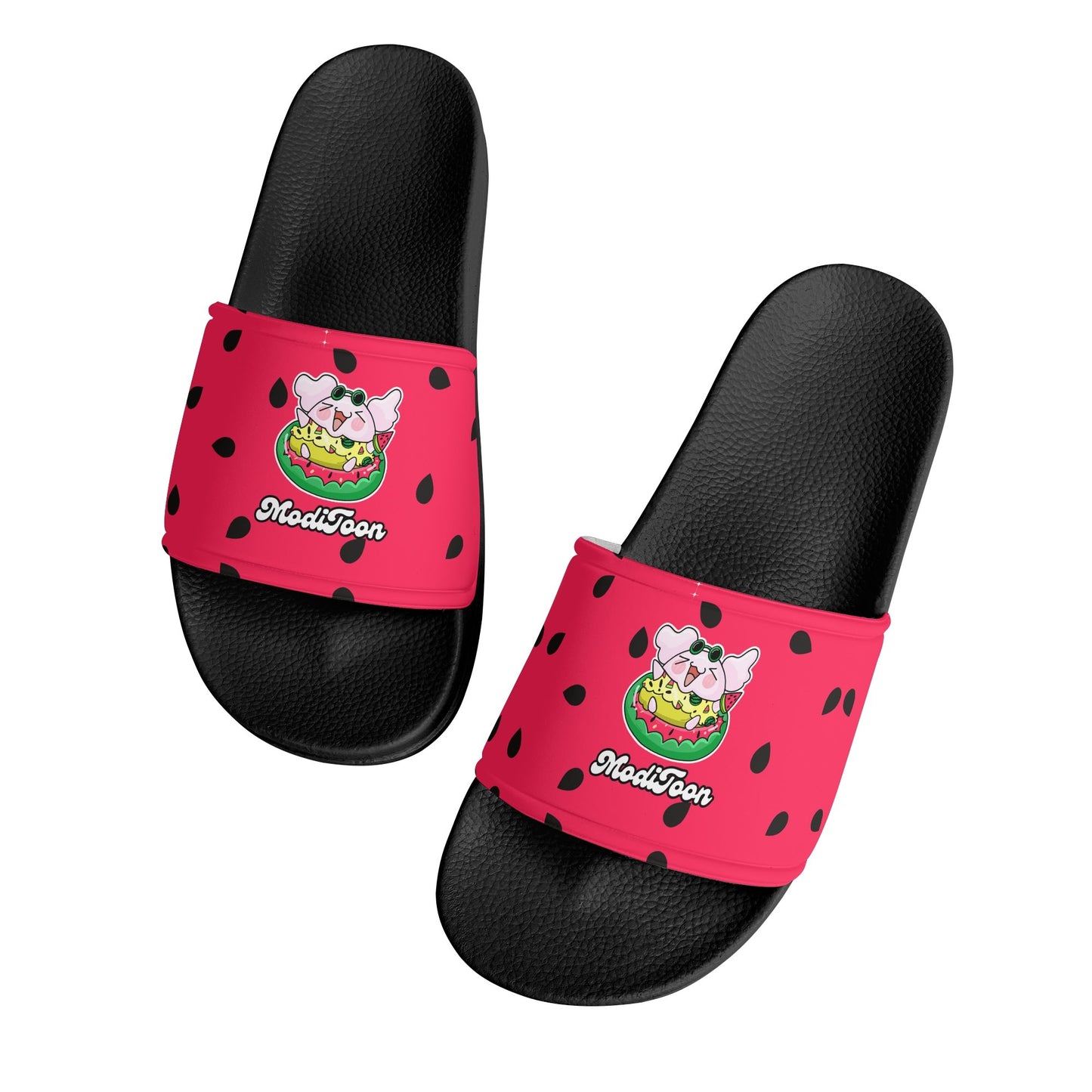 ModiToon Watermelon Colorful House Slippers | 모디툰 수박씨 컬러풀 슬리퍼