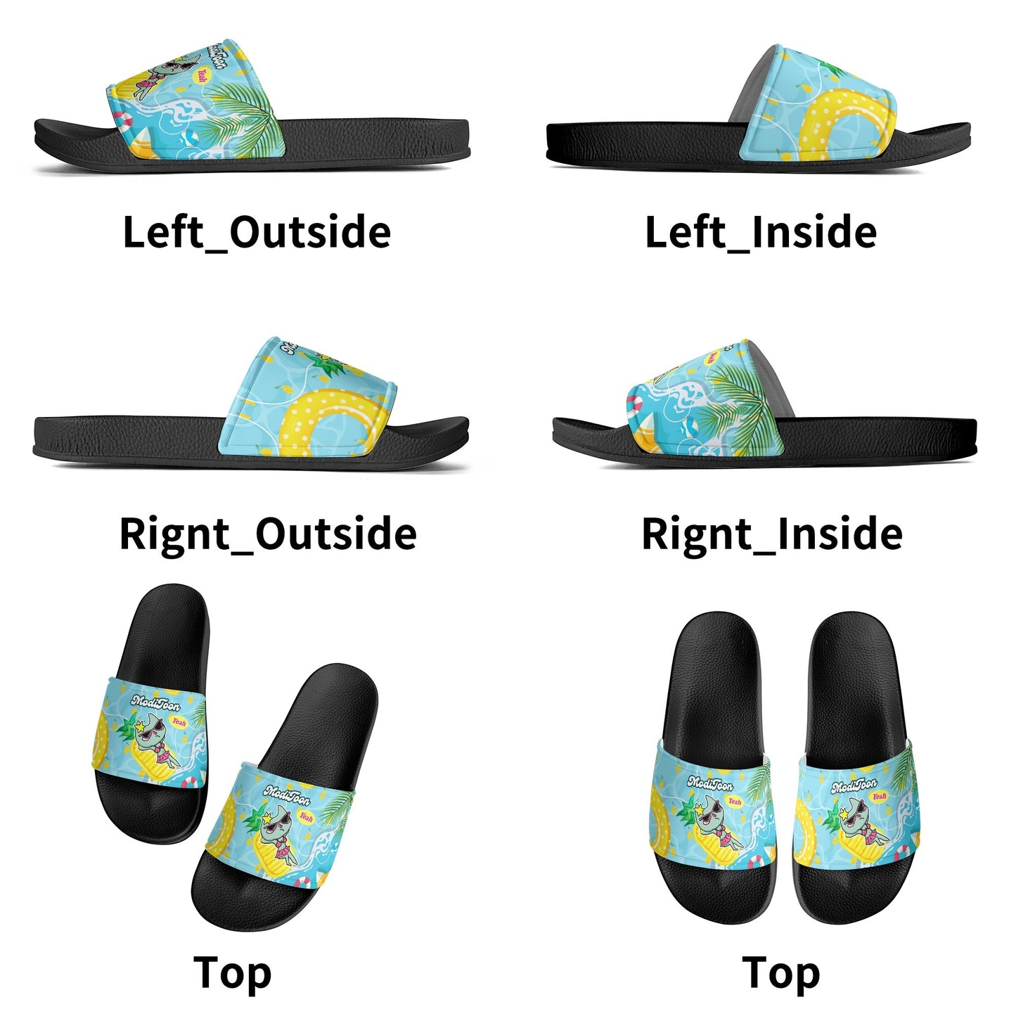 ModiToon Binari Colorful House Slippers | 모디툰 비나리 슬리퍼