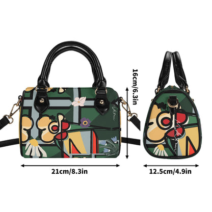 ModiToon BloomYourDay Leather Mini Boston Bag | 모디툰 피우리 미니 보스톤백