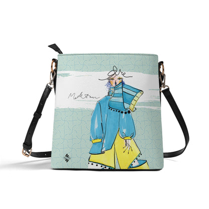 ModiToon × NX PU Bucket Bag | 모디툰 × NX 버킷백