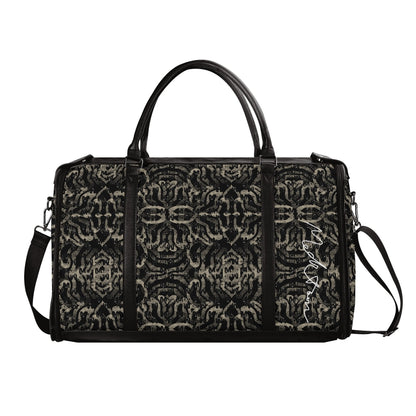 Black ModiToon SAN Unisex Travel Duffle Bag | 블랙 모디툰 남녀공용 여행가방