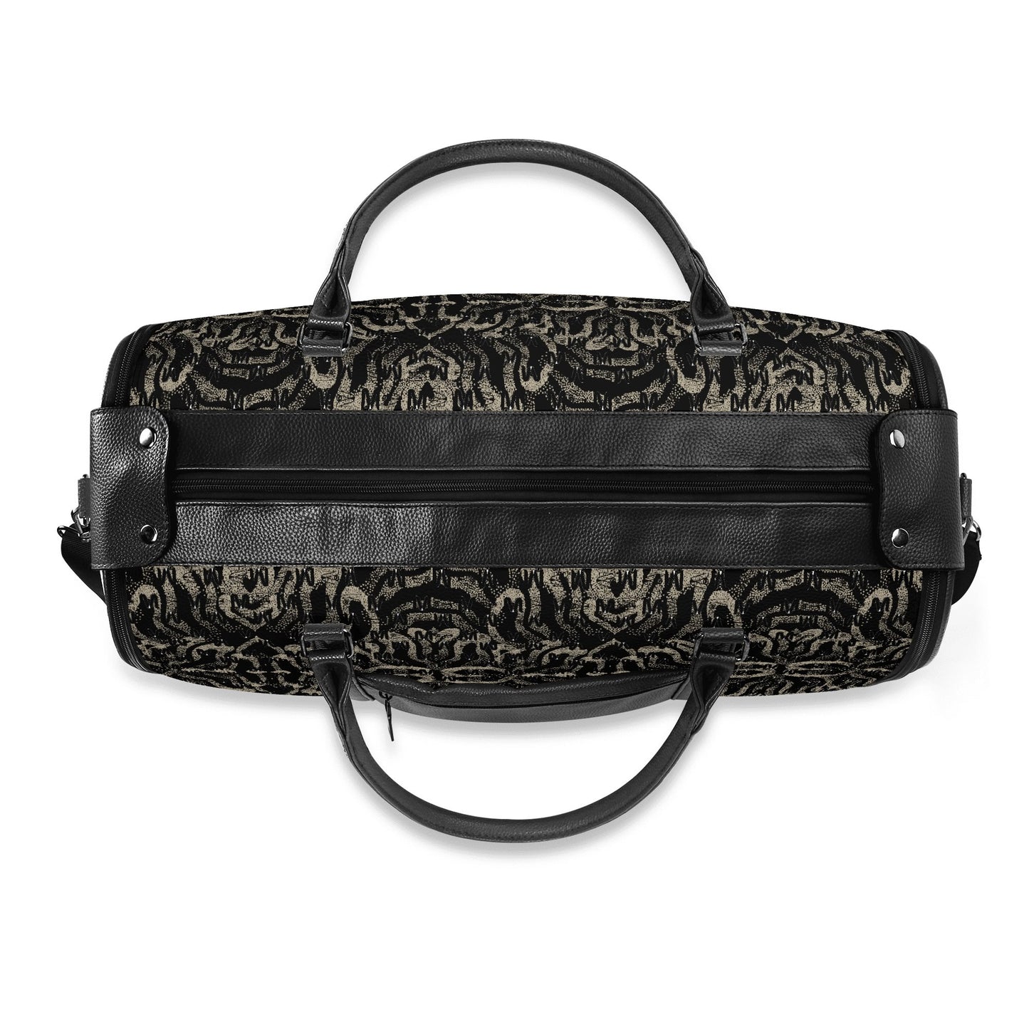 Black ModiToon SAN Unisex Travel Duffle Bag | 블랙 모디툰 남녀공용 여행가방