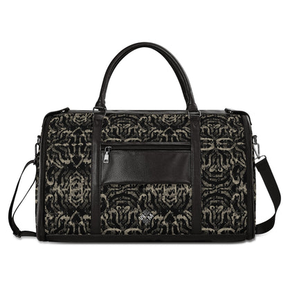 Black ModiToon SAN Unisex Travel Duffle Bag | 블랙 모디툰 남녀공용 여행가방