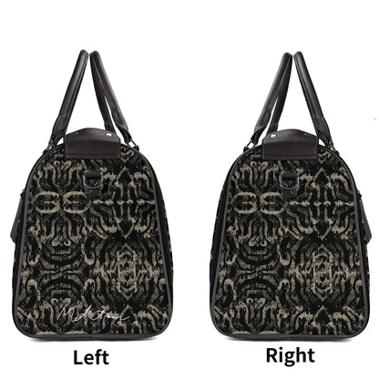 Black ModiToon SAN Unisex Travel Duffle Bag | 블랙 모디툰 남녀공용 여행가방