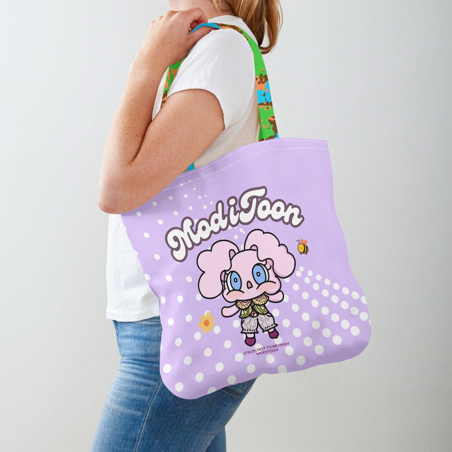 ModiToon Modis Diary Eco-bag | 모디툰 모디의 다이어리 에코백