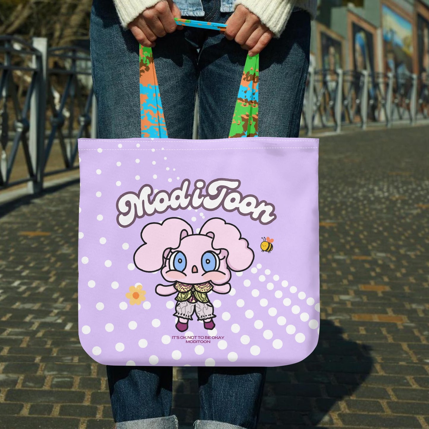ModiToon Modis Diary Eco-bag | 모디툰 모디의 다이어리 에코백