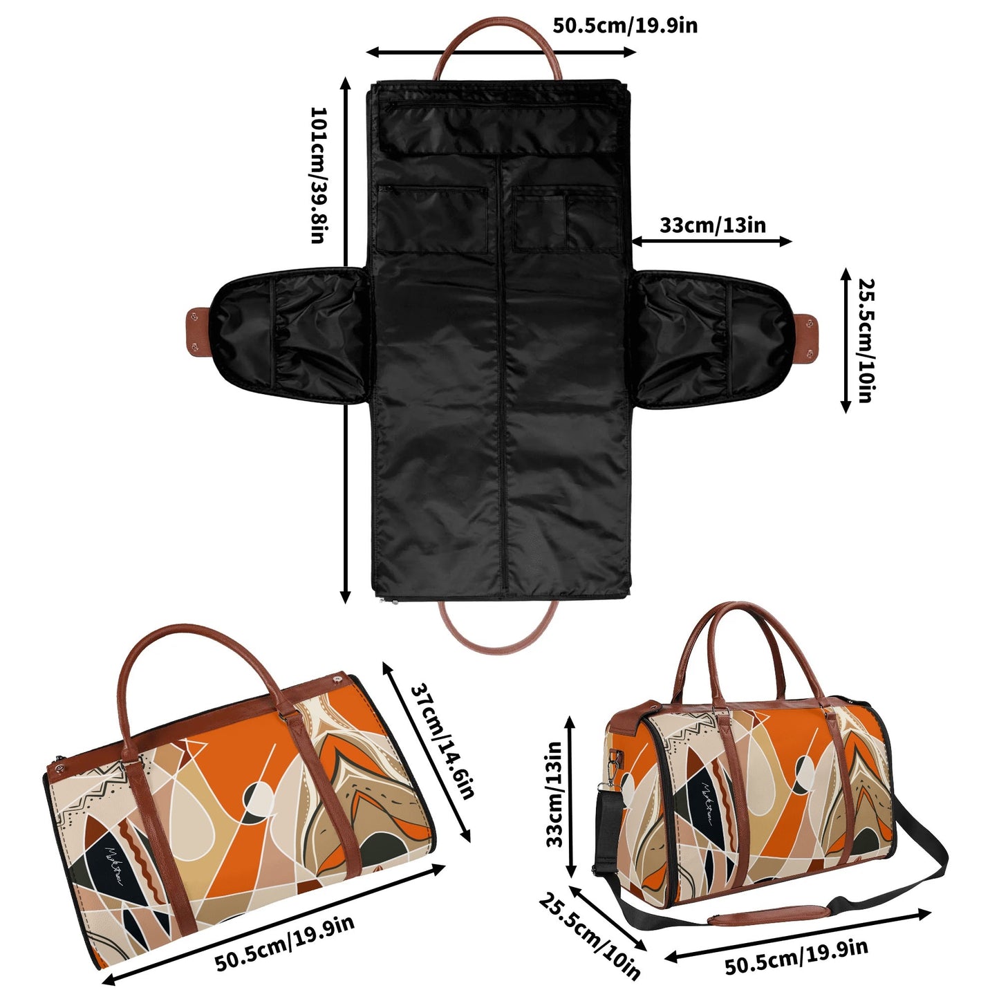 ModiToon BloomYourDay Unisex Travel Duffle Bag | 모디툰 피우리 남녀공용 여행가방