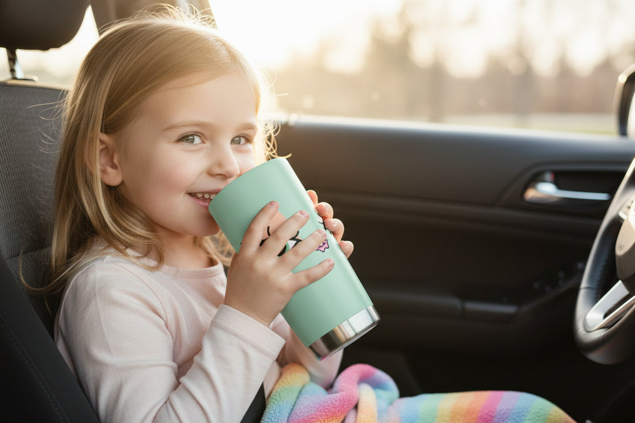 ✨ Idées cadeaux ☁️ Tasse isotherme premium Modimodi (1 couvercle supplémentaire inclus)