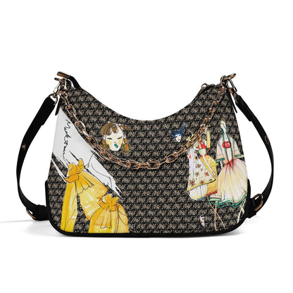 Two-ways Chain Bag [Red Brown]