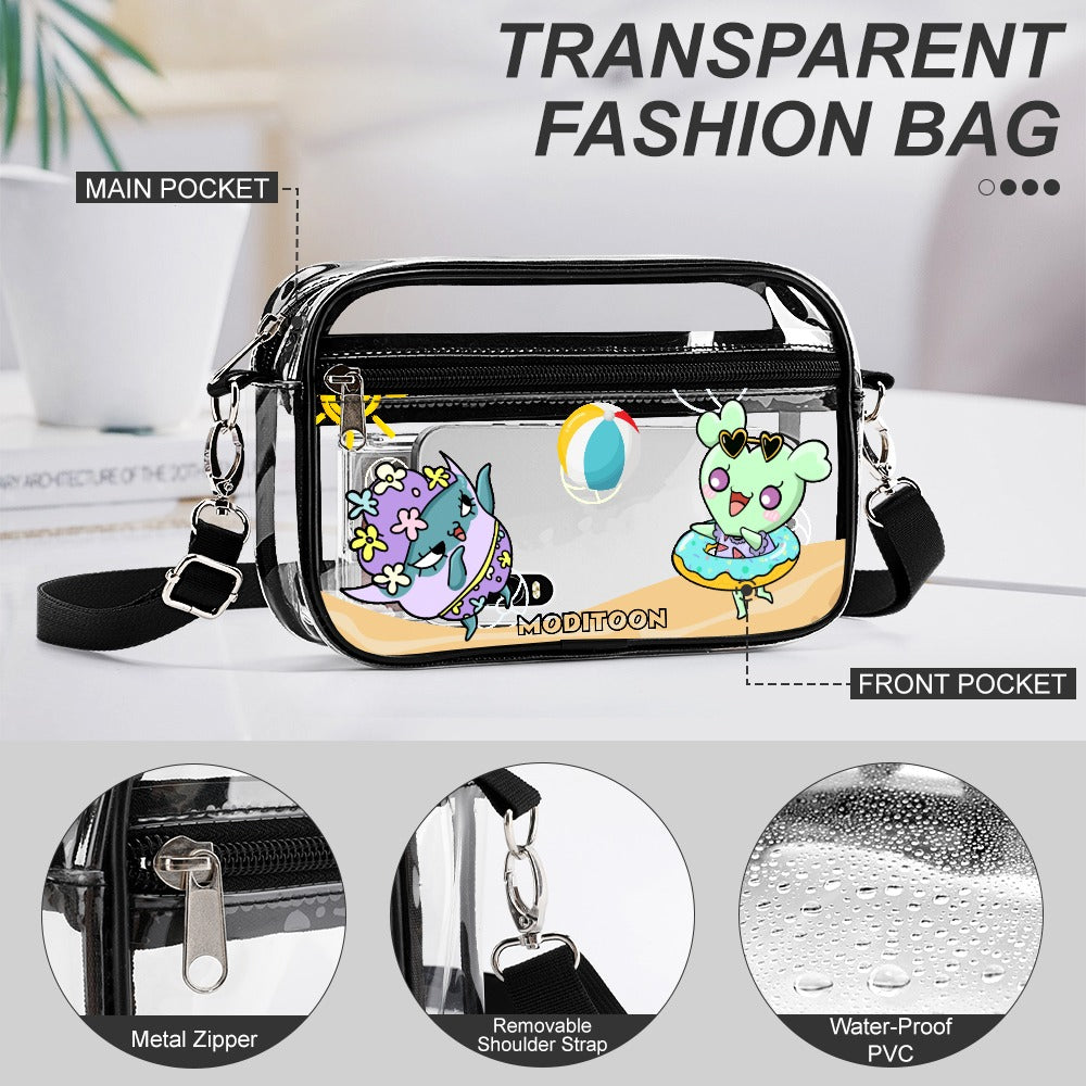 Modi et Ses Amis Waterpark Summer Bigag & Dasoni Crossbody bag | 모디와 친구들 워터파크 써머 비각 앤 다소니 비치볼 크로스바디 백