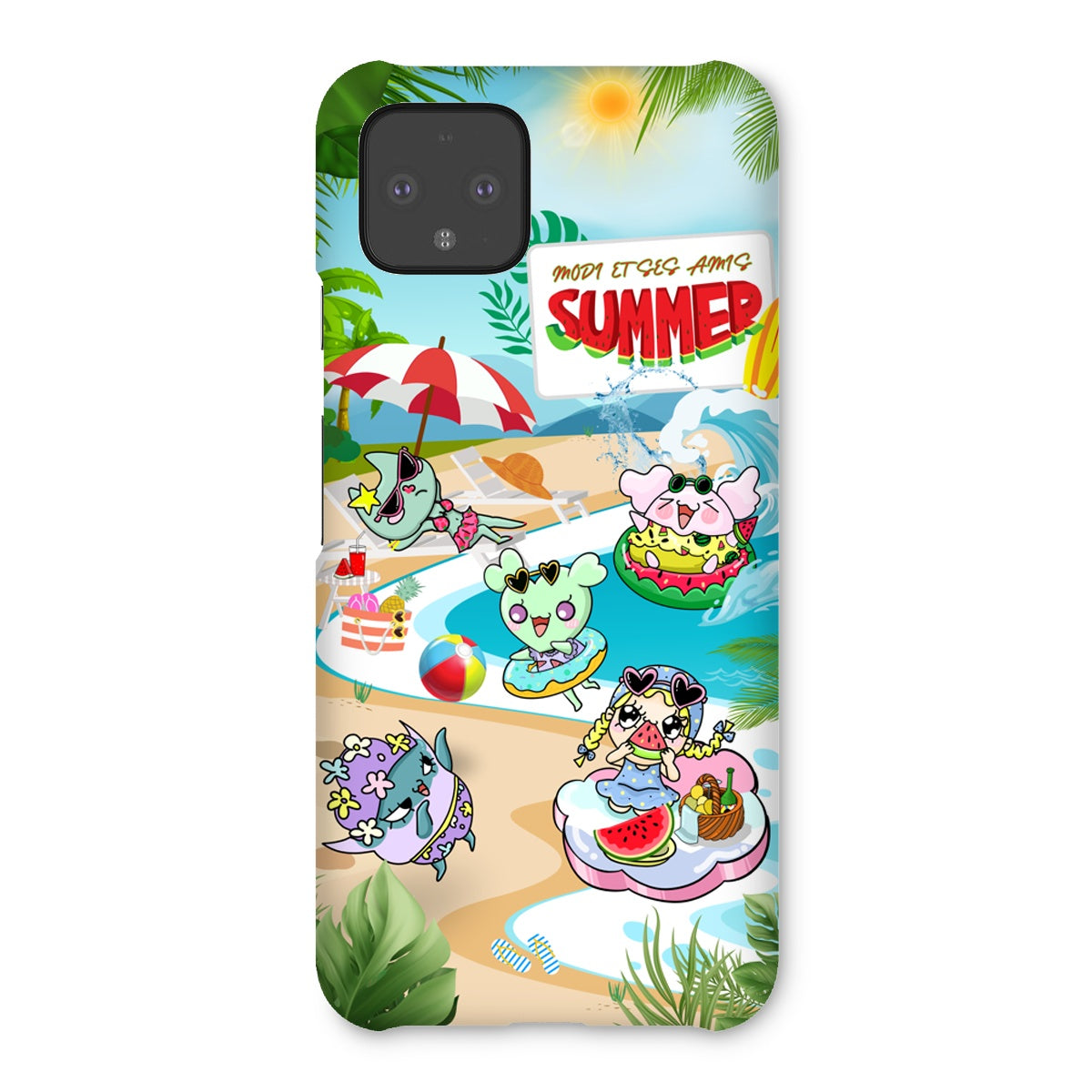 Watermelon vacance Modi et Ses Amis Snap Phone Case