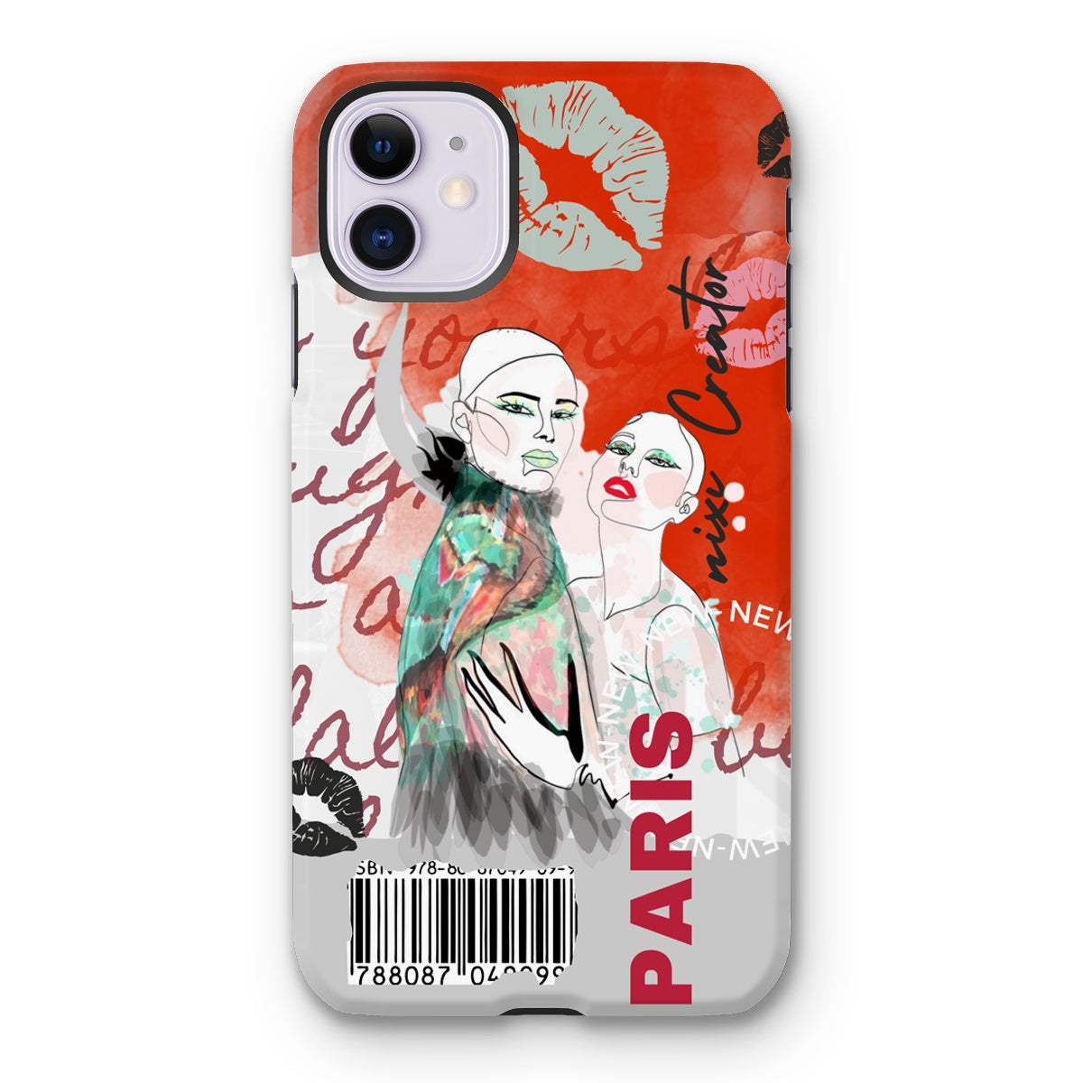 Coque rigide Passion Paris pour téléphone