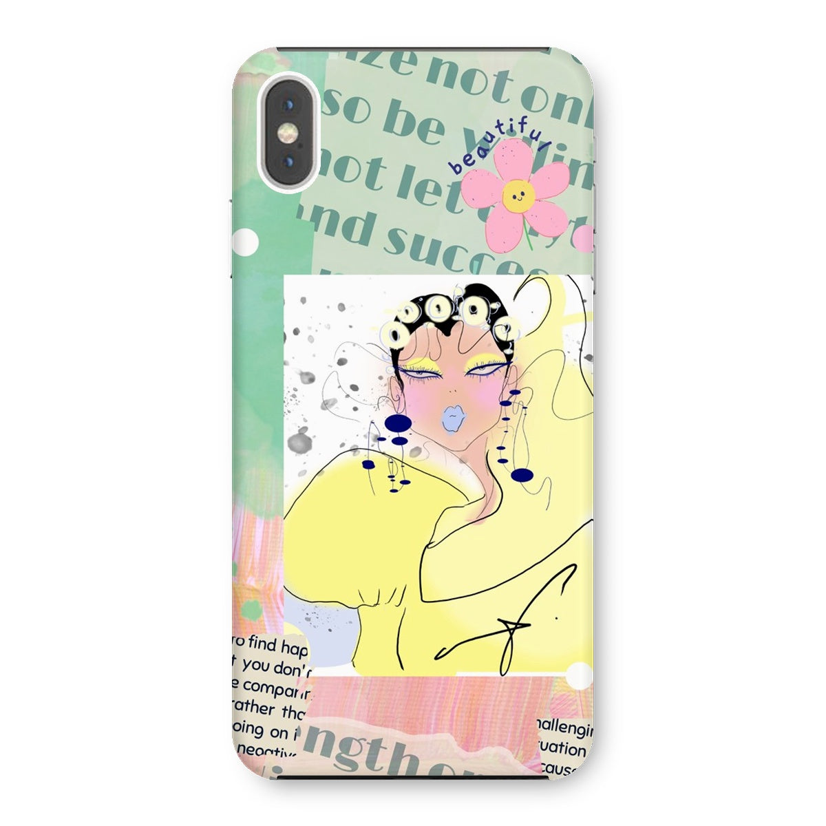 Bloom Your Day Snap Phone Case