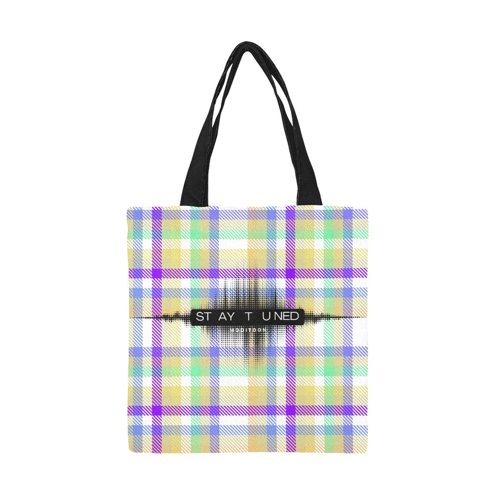 ModiToon Staytuned Check Ecobag [S] 모디툰 스테이튠드 체크 에코백