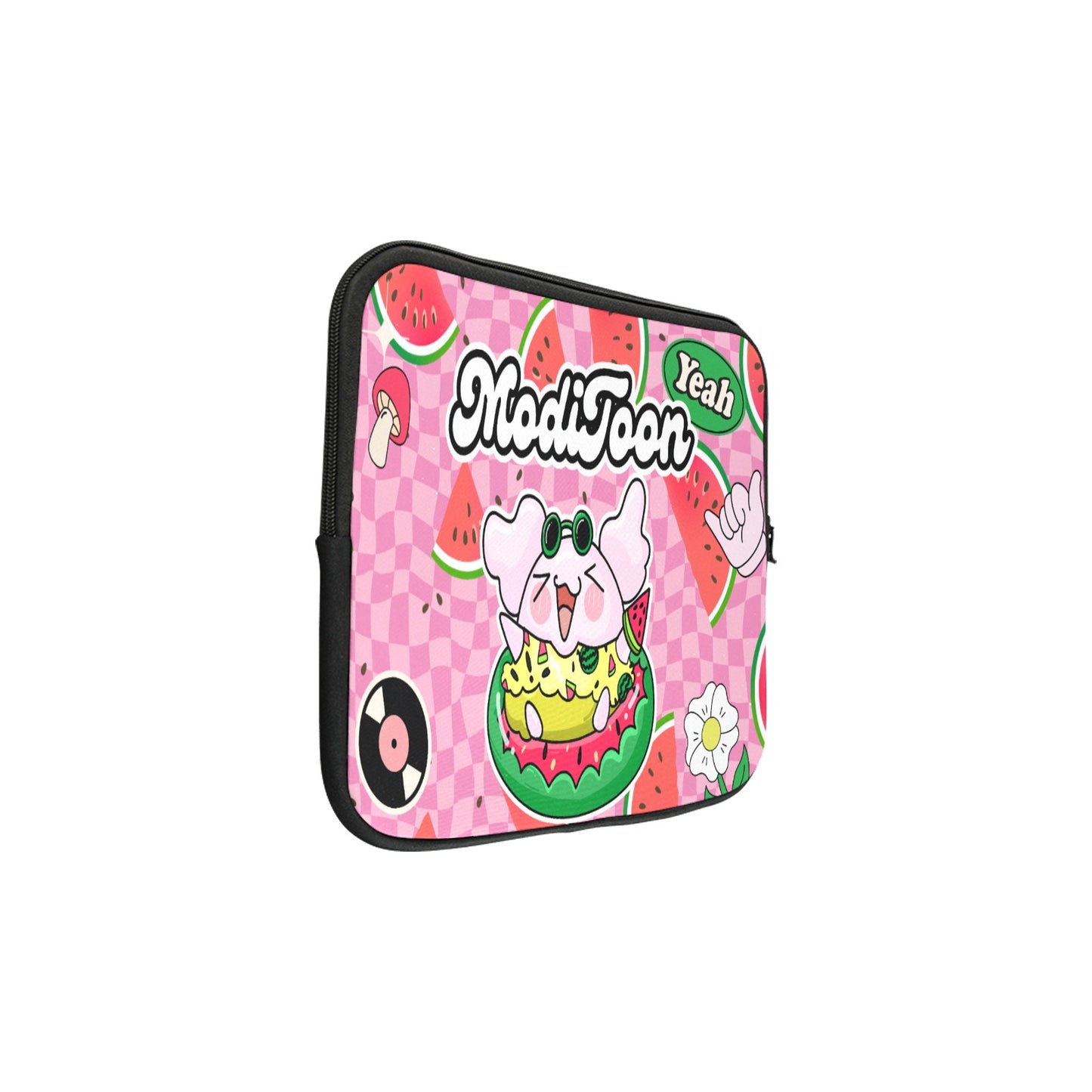 ModiToon Pink Love Sleeve for 13" Laptop | 모디툰 핑크럽 13인치 노트북 가방