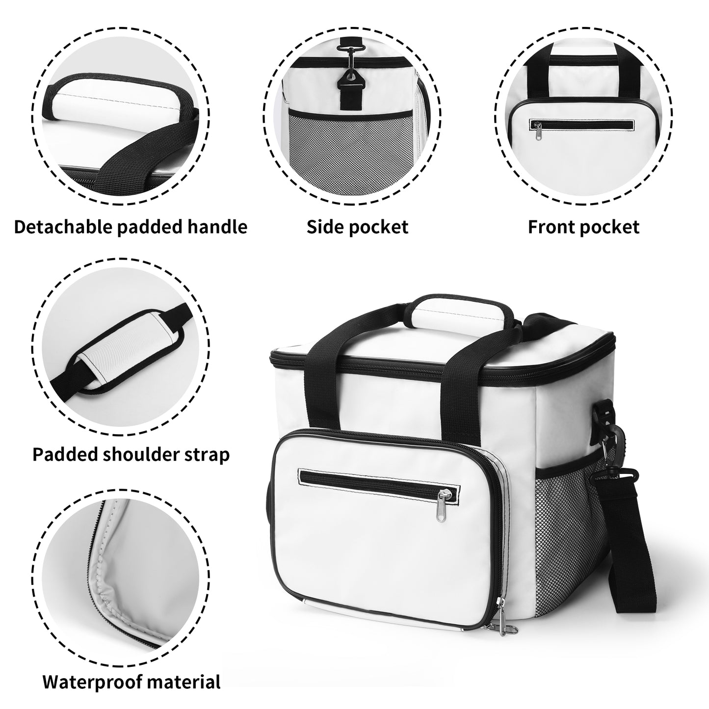 ModiToon Universe Insulated Picnic Bag Leakproof Cooler Bag Lunch Box