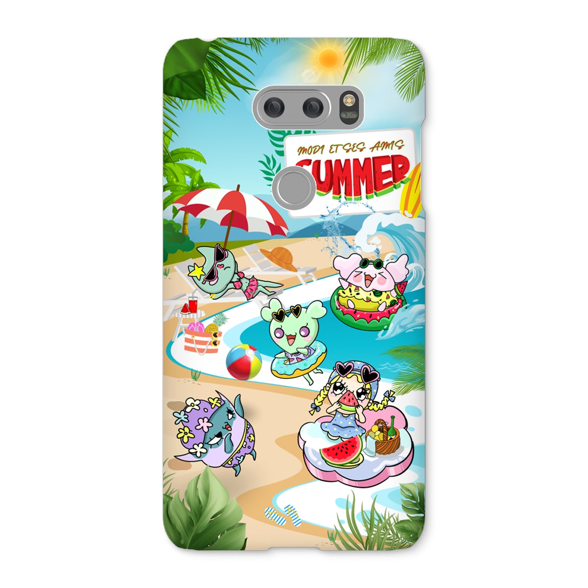 Watermelon vacance Modi et Ses Amis Snap Phone Case