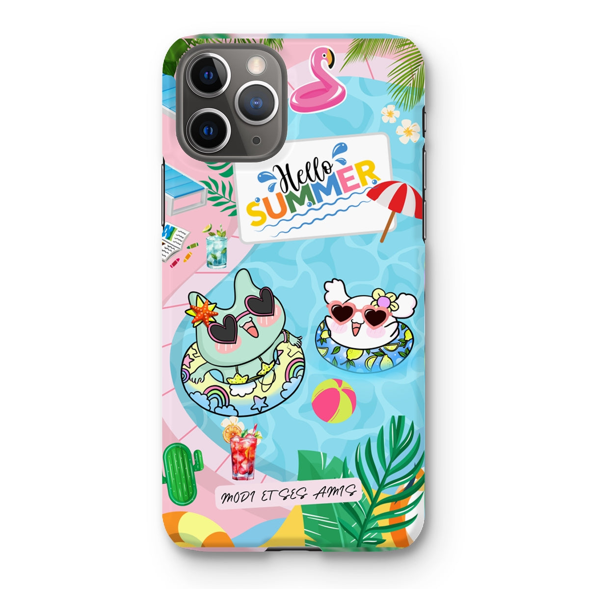 Pink Love Summer Modi et Ses Amis Snap Phone Case