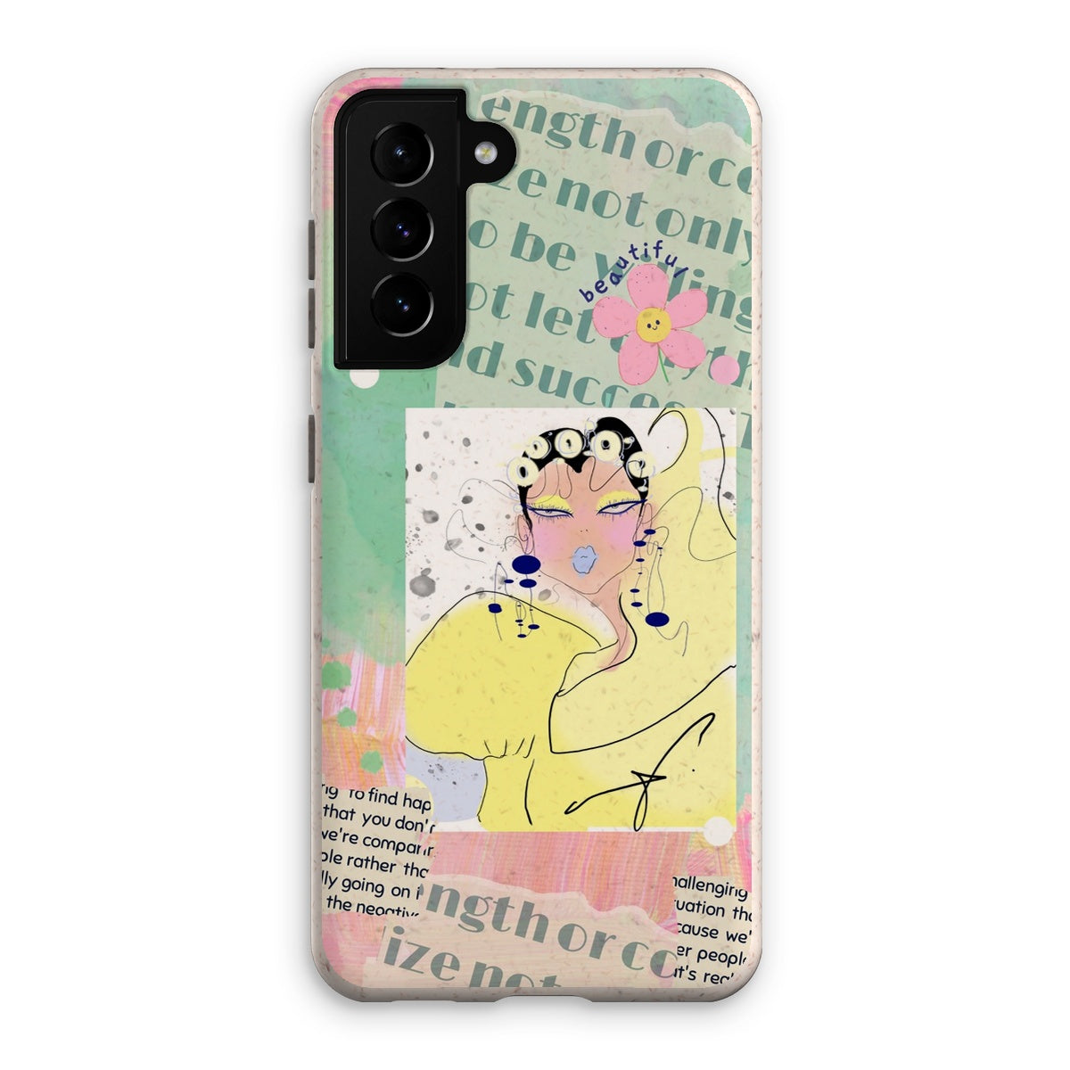 Bloom Your Day Eco Phone Case