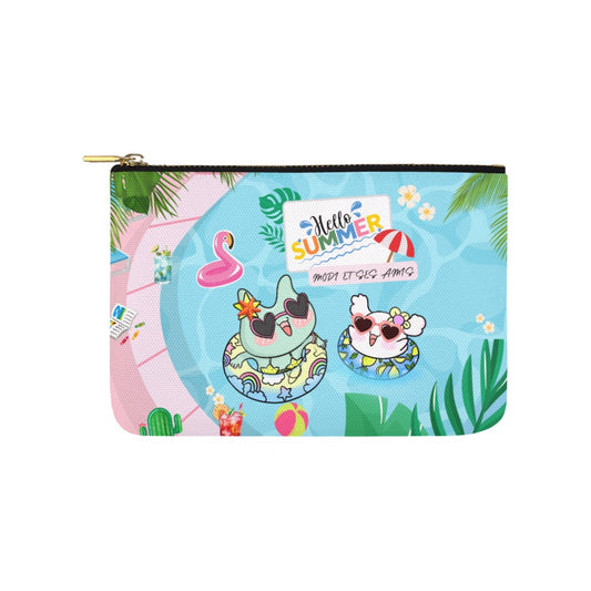 Modi et Ses Amis Pink Love Summer Daily Pouch M [Canvas]