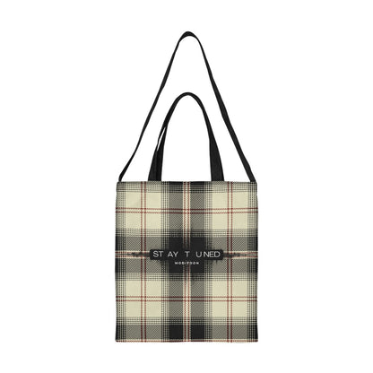 ModiToon Staytuned Check Ecobag Two way  모디툰 스테이튠드 체크 투웨이 에코백