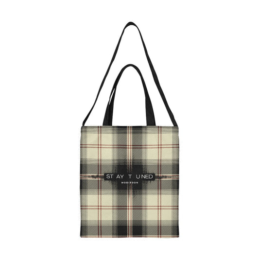 ModiToon Staytuned Check Ecobag Two way  모디툰 스테이튠드 체크 투웨이 에코백