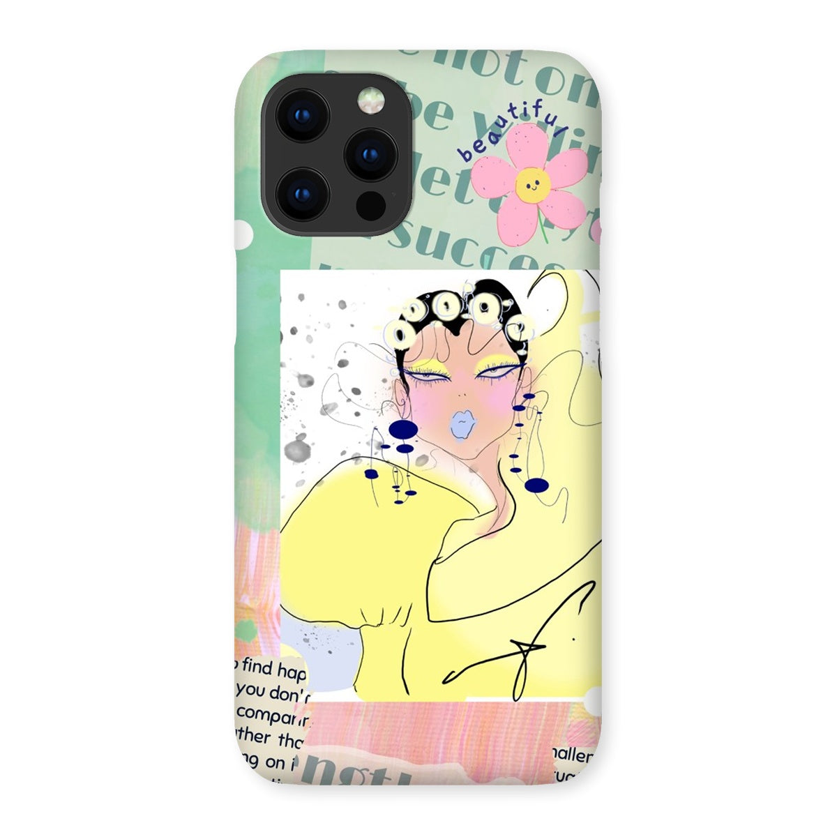 Bloom Your Day Snap Phone Case