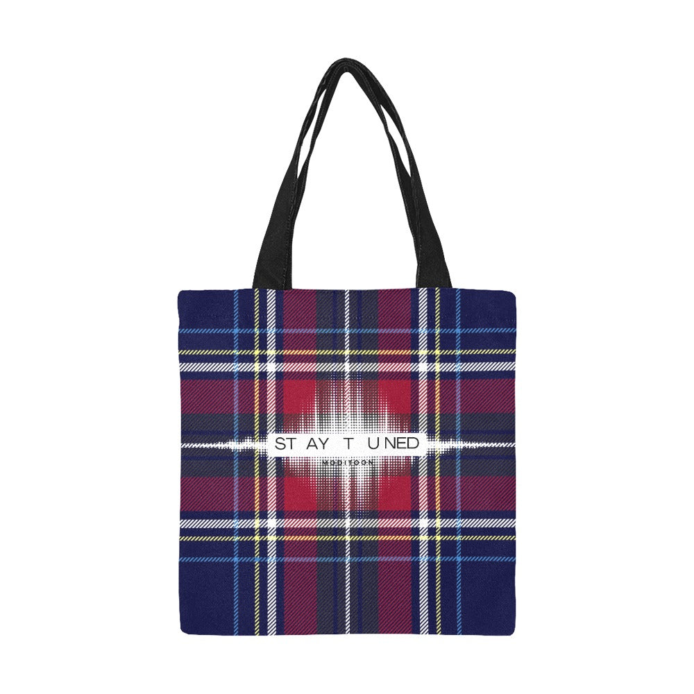 ModiToon Staytuned Check Ecobag [S] 모디툰 스테이튠드 체크 에코백