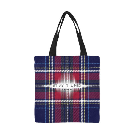 ModiToon Staytuned Check Ecobag [S] 모디툰 스테이튠드 체크 에코백