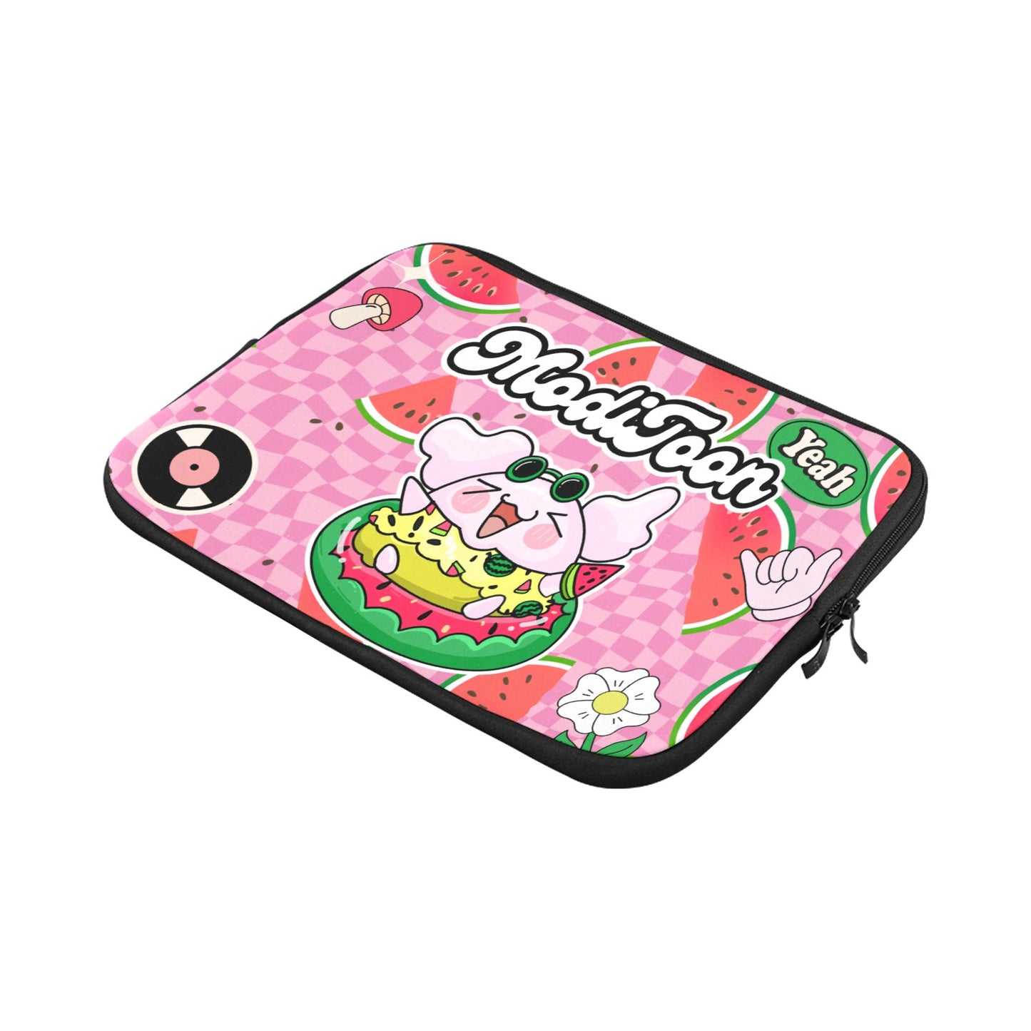 ModiToon Pink Love Sleeve for 13" Laptop | 모디툰 핑크럽 13인치 노트북 가방