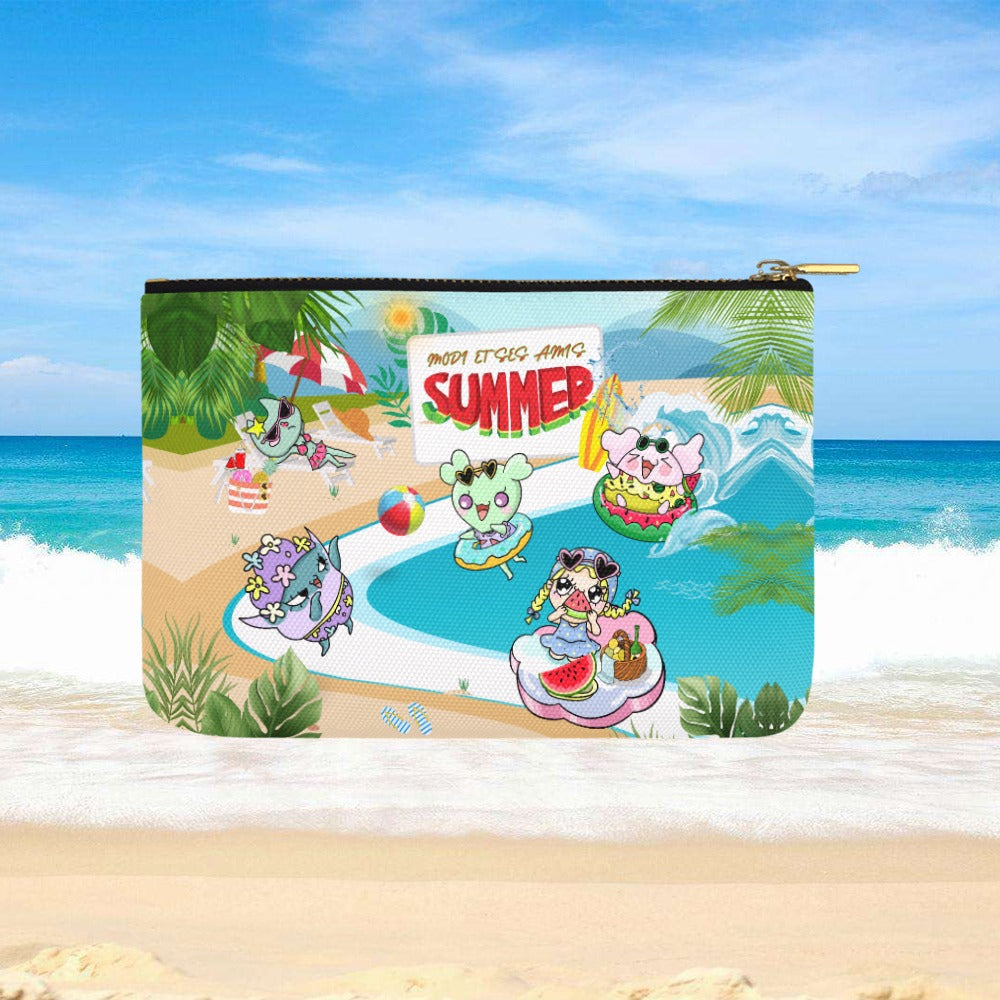 Modi Et Ses Amis Water Park Summer Pouch M [Canvas]