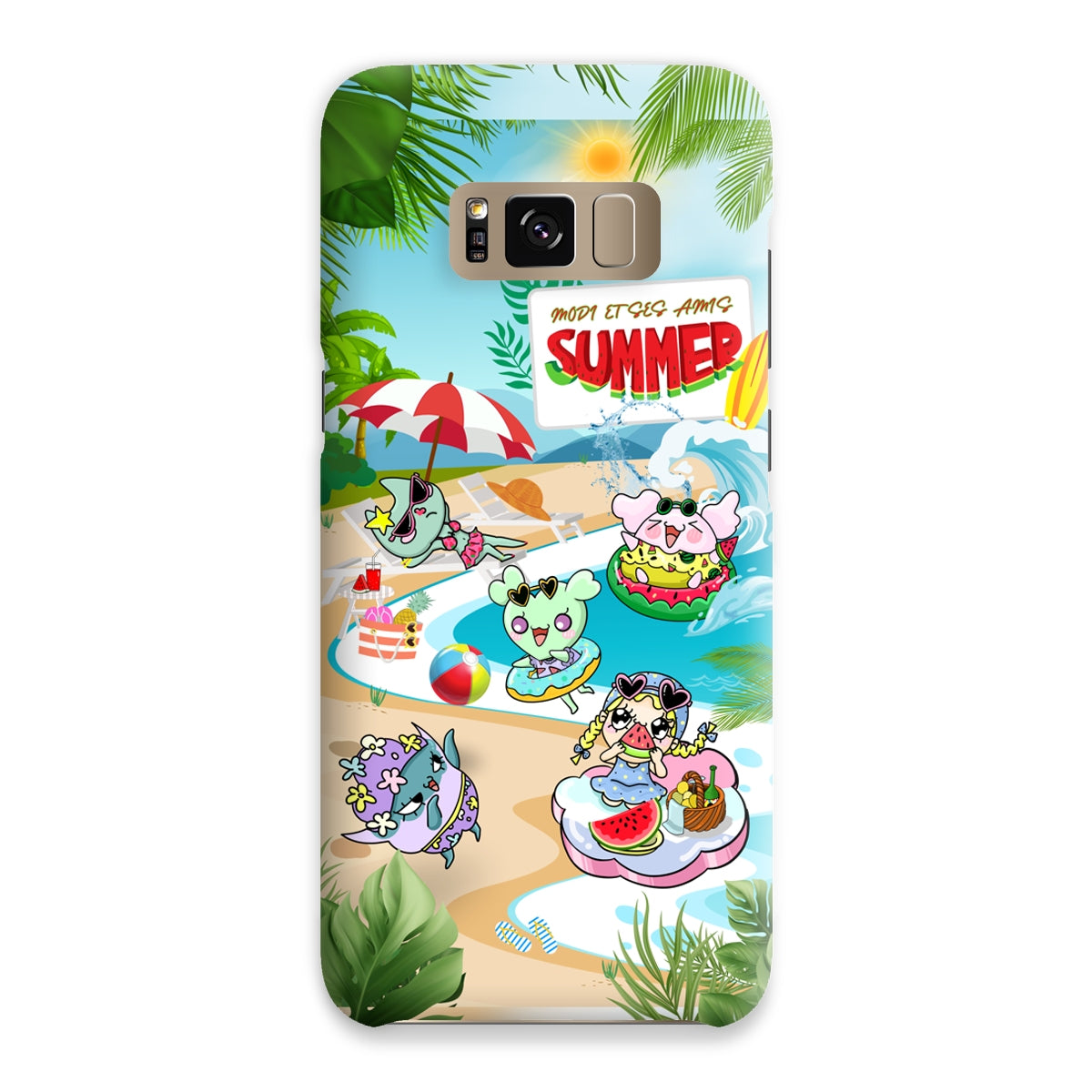 Watermelon vacance Modi et Ses Amis Snap Phone Case