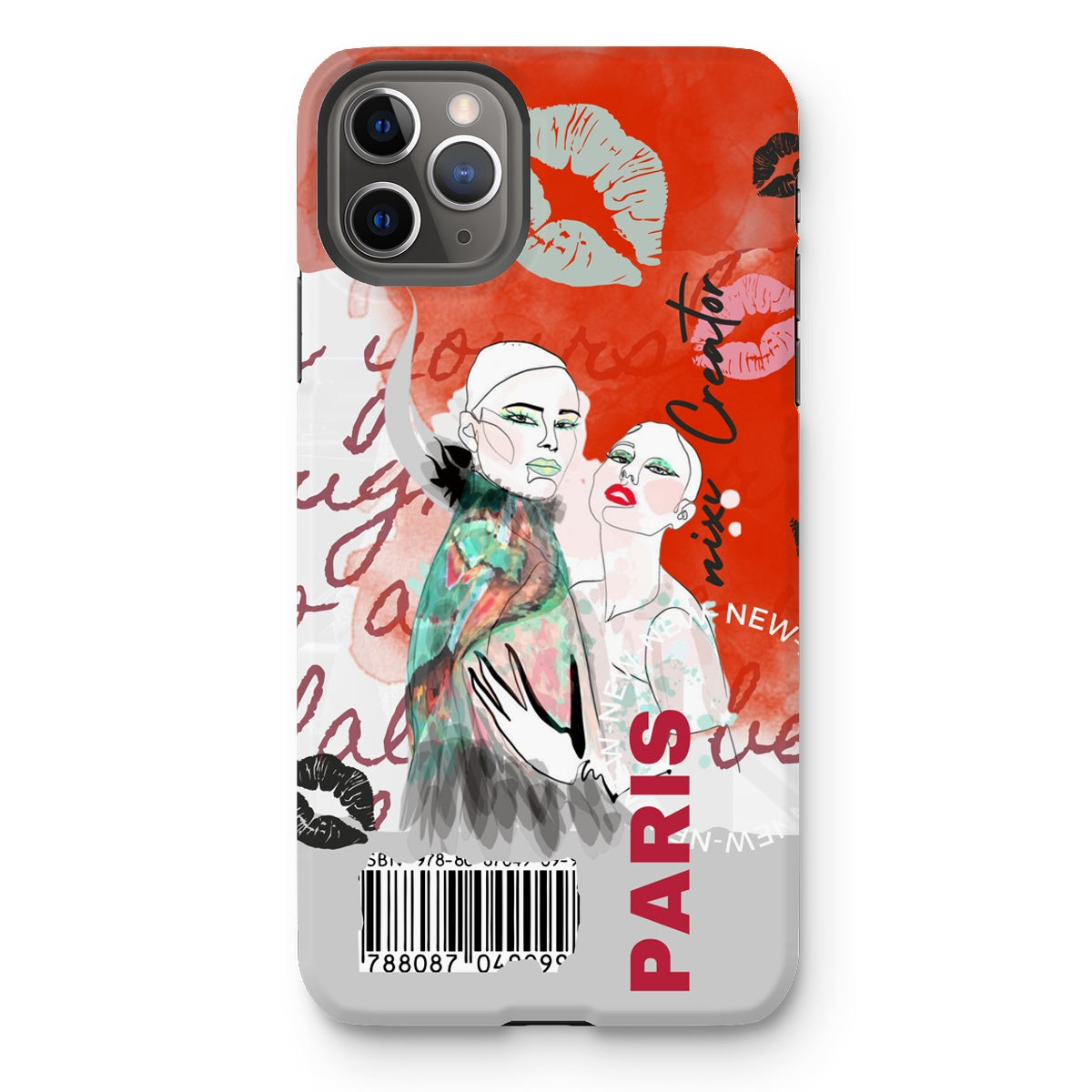 Coque rigide Passion Paris pour téléphone