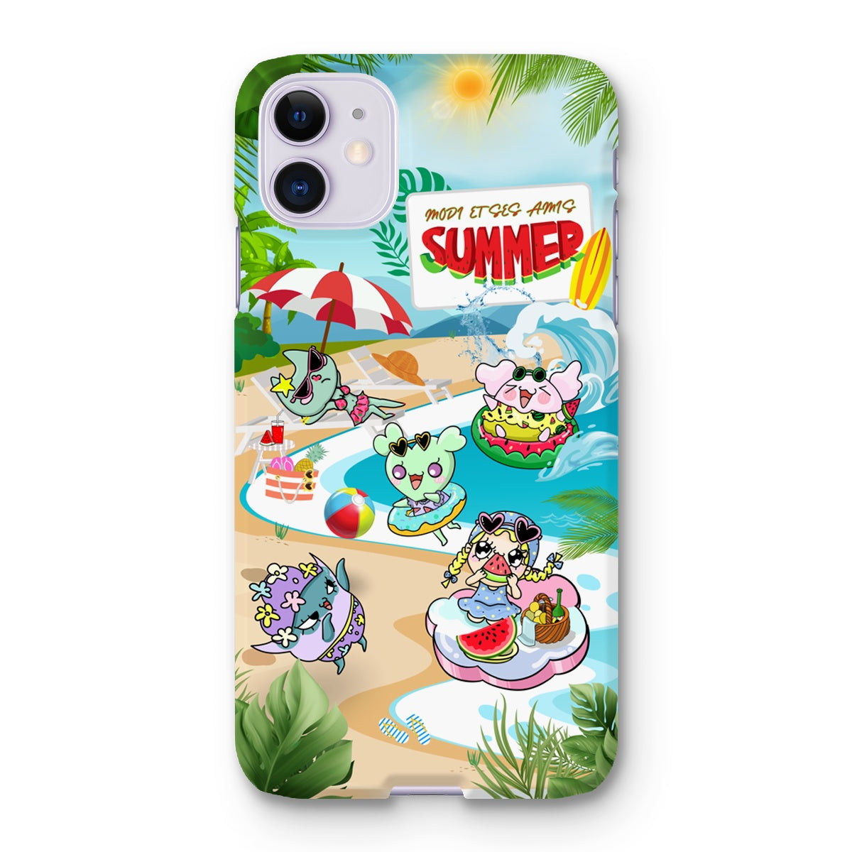 Watermelon vacance Modi et Ses Amis Snap Phone Case