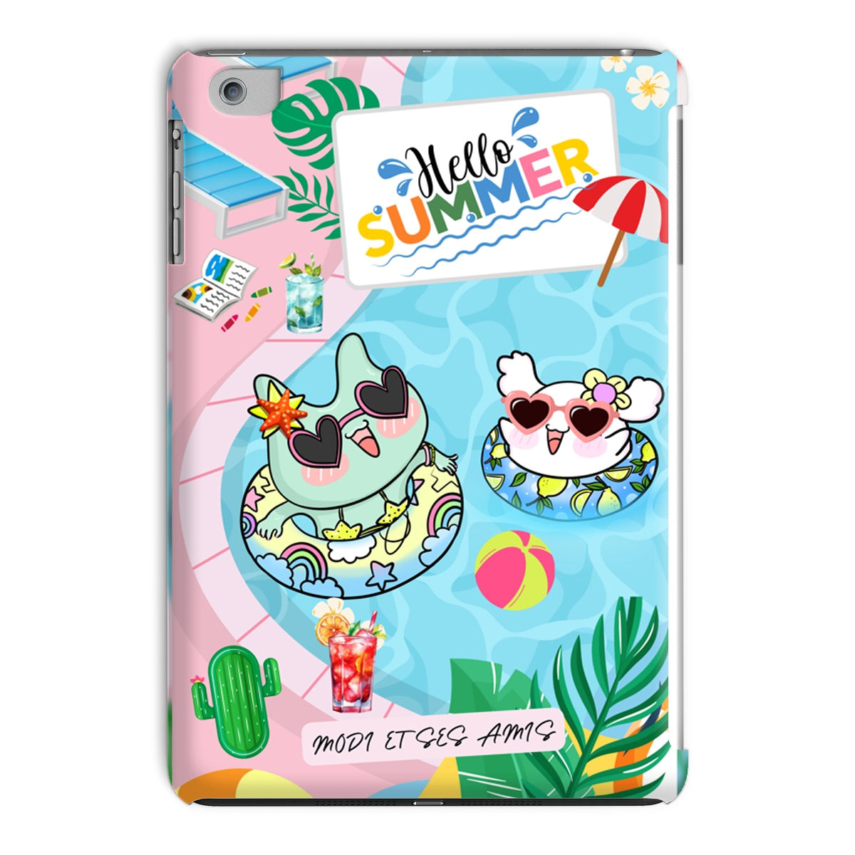 Pink Love Summer Modi et Ses Amis Tablet Cases