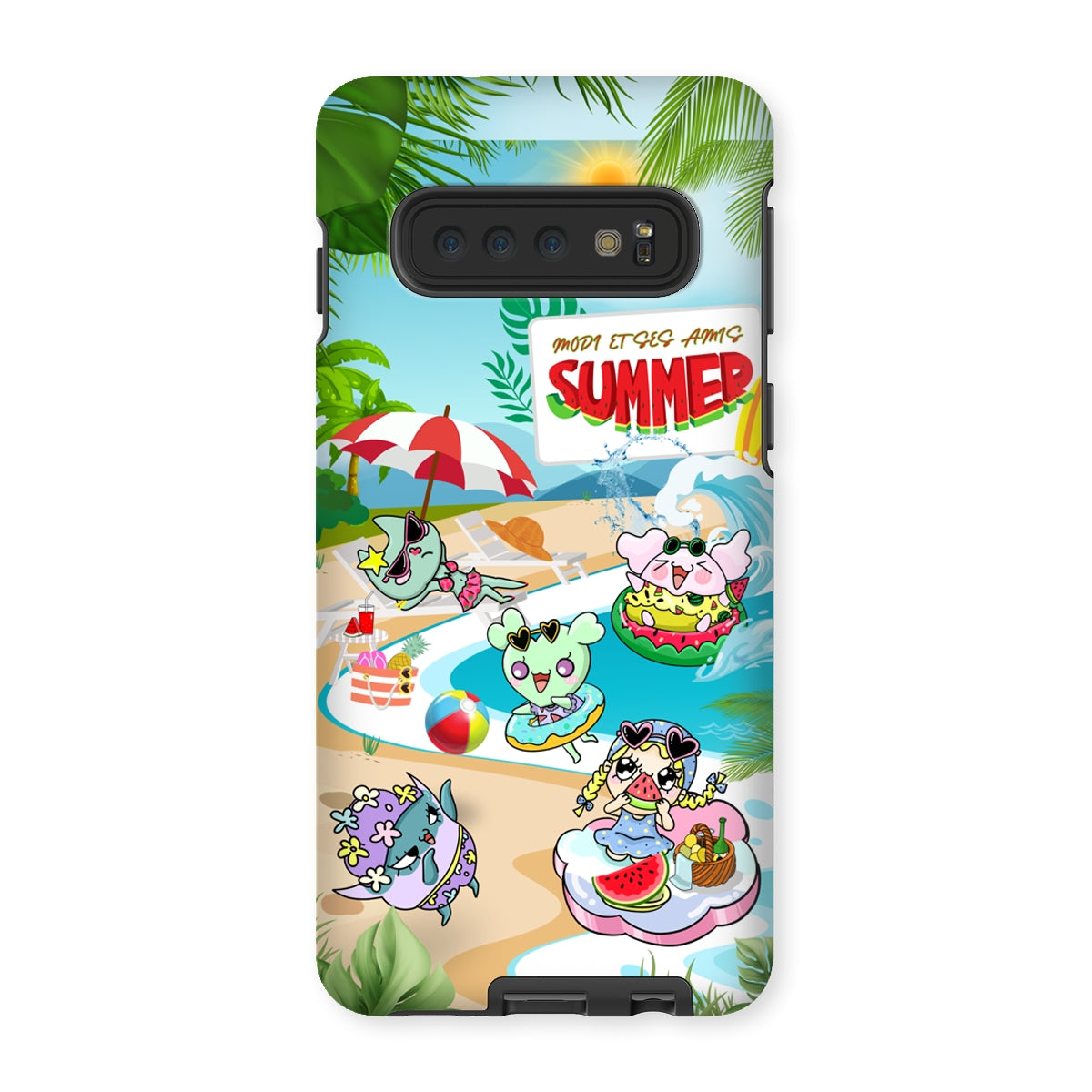 Watermelon vacance Modi et Ses Amis Tough Phone Case